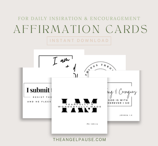 Mirror Affirmation Cards